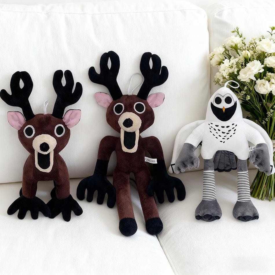 New In Stock 99 Nights Deer Plush Doll 99 Nights In The Forest Anime Peripherals Toy Halloween Christmas Gifts