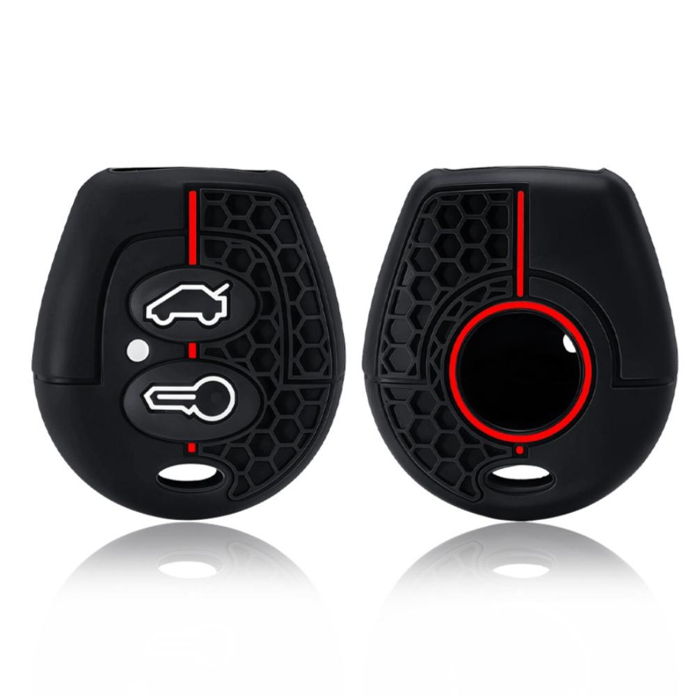 Silicone Car Key Case For For VW Fox 2006-2008 Citi Golf 2003 For Seat Ibiza Leon Toledo Mii Altea For SKODA FABIA OCTAVIA