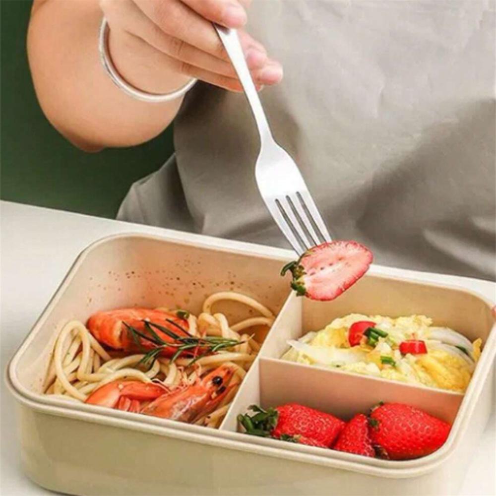 40.58oz Lunch Box with Utensils & Insulated Bag 3 Compartments Leak-Proof Bento Lunch Box for Students Workers Healthy Meal Prep