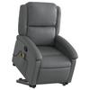 VidaXL Reclining Massage Armchair, Relaxation Chair with Adjustable Backrest and Footrest, Salon Seat, Modern, 3204236