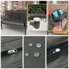 Furniture Windproof All-Weather Protection Waterproof Outdoor Sofa Cover Sunproof & Rainproof Slipcover for Garden/Patio