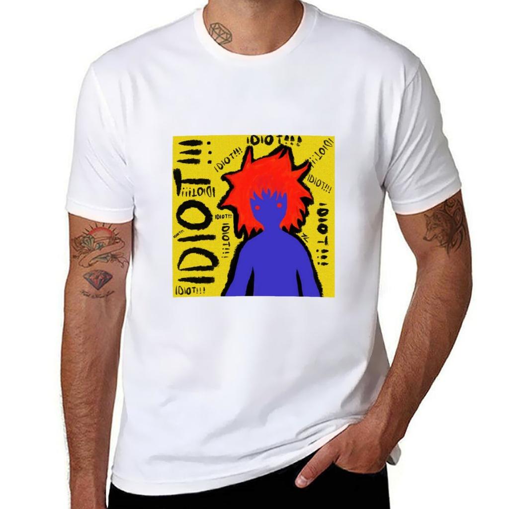 Idiot Tshirt T Shirt Unisex Designer Tshirt