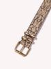 Women's Camouflage Animal Pattern Thin Belt - Decorative Accessory for Jeans