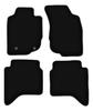 BASIC Black Velour Floor Mats For: Toyota Hilux VII N25 N2 Pickup (2006-2015)