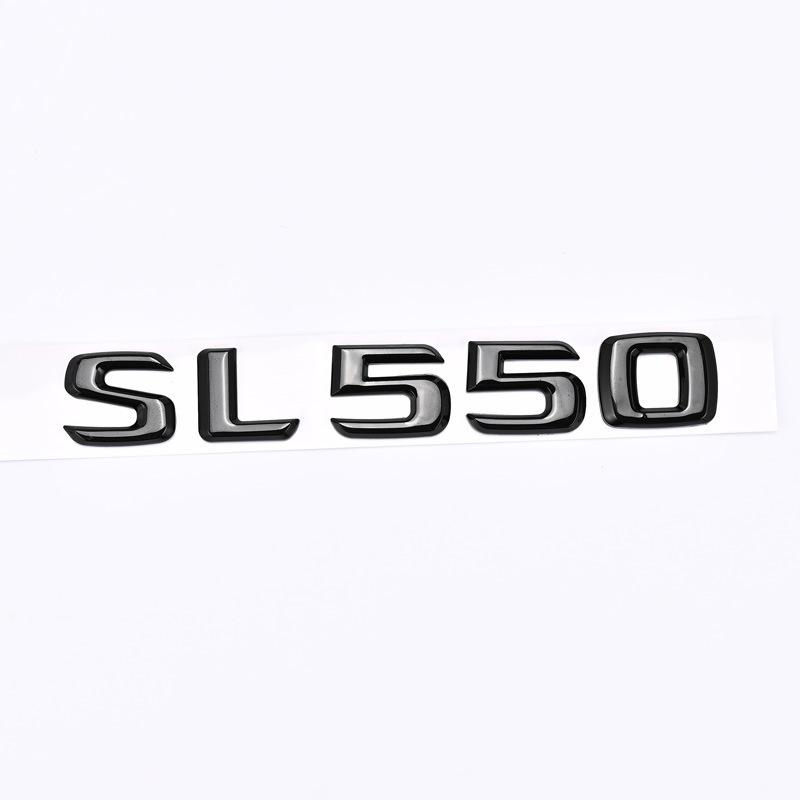 Compatible with Older Mercedes-Benz Models: SL300, SL350, SL400, SL500, SL550 - Rear Tail Logo Modification