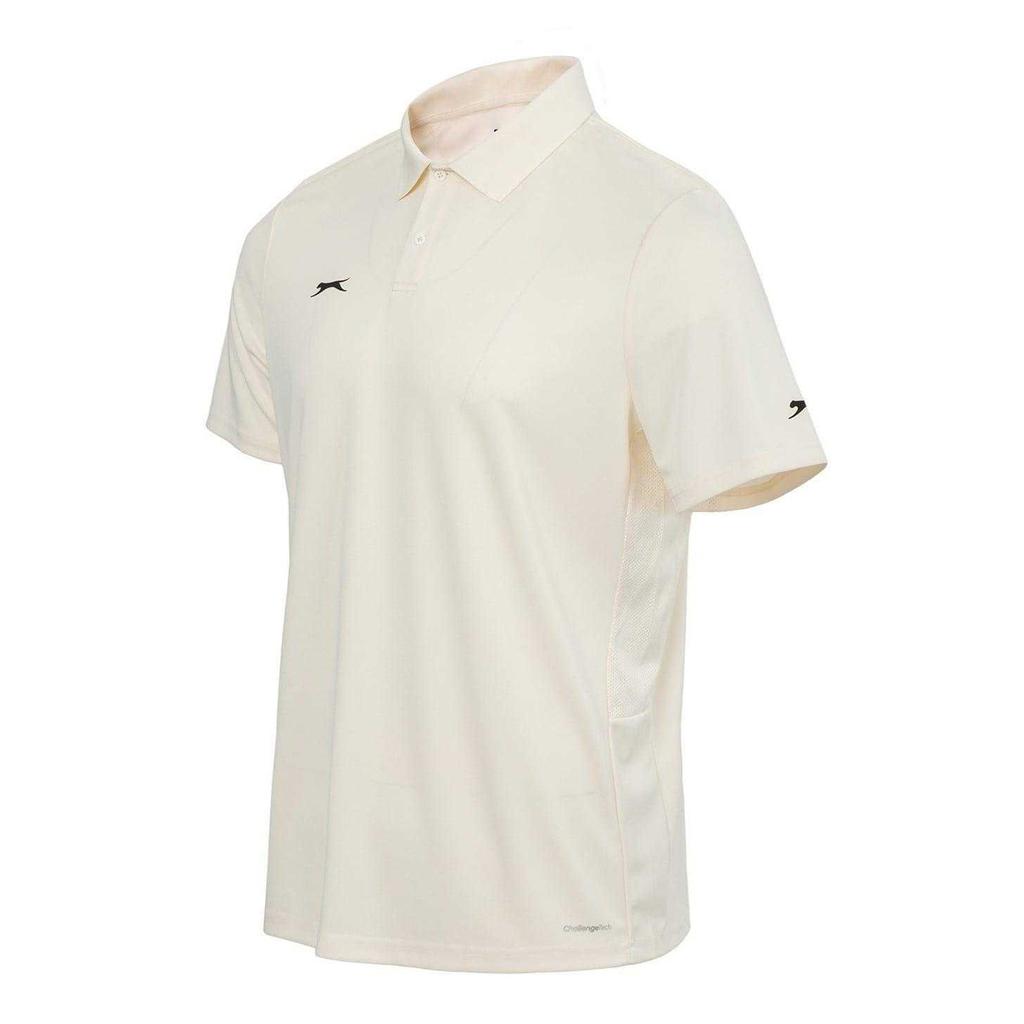 Slazenger Mens 3/4 Sleeve Cricket Polo Shirt