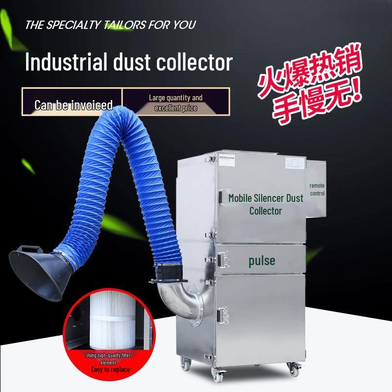 Rong Yu 4KW Stainless Steel Pulse Cartridge Dust Collector