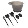 Hair Colo  Dyeing Kit Professional Salon Portable Ear   Dye Brush Mixing Bowl Tool Set