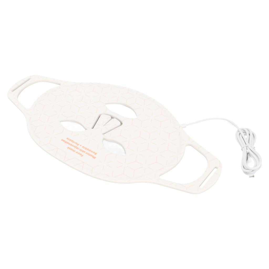 Silicone LED Photon Face Cover Red Blue LED Skin Rejuvenation Face Cover Beauty Device for Skin