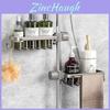 Bathroom Storage Organizer With Oxidized Aluminum Shelves For Modern Home Use