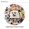 50 Stück Husky Welpen Aufkleber Corgi Shiba Inu Aufkleber Spielzeug Meme Hund Aufkleber Handbuch