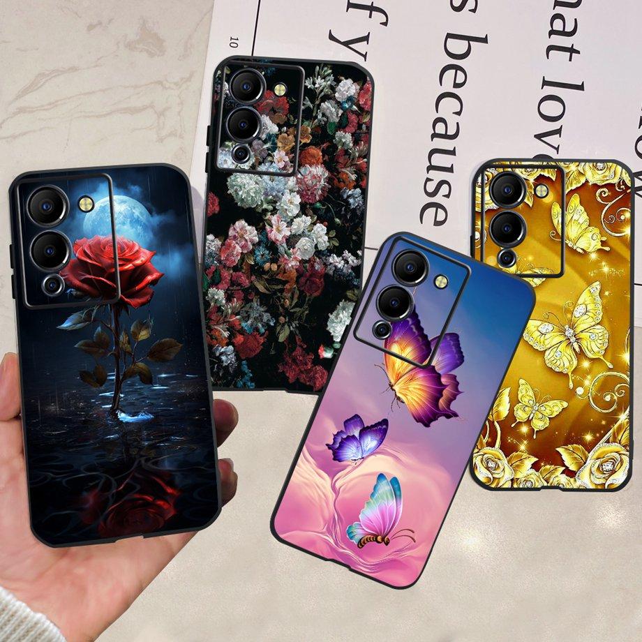 For Infinix Note 12 G96 Note 12 Pro 4G 5G Note12 2023 X671 Case Fashion Soft TPU Silicone Back Cover Coque Luxury Painting Funda