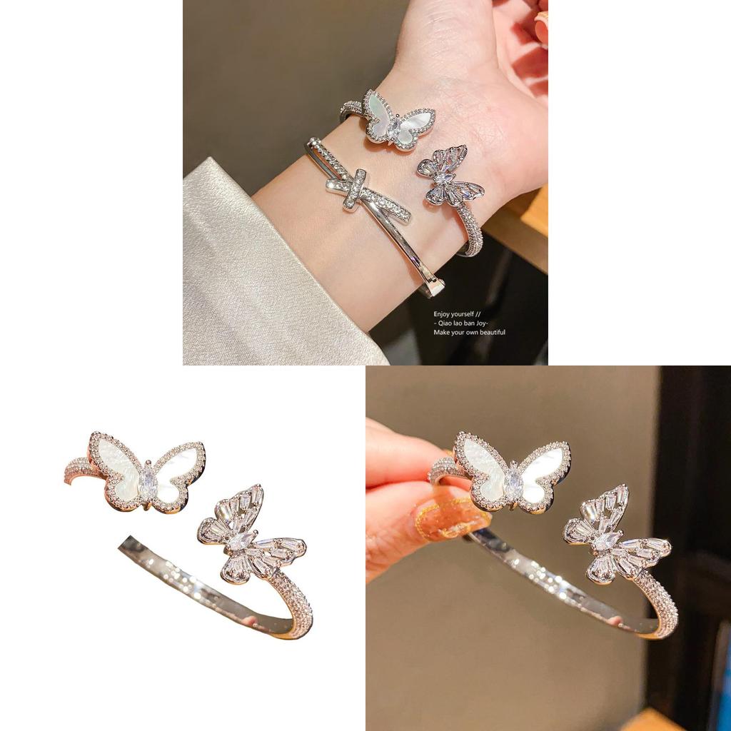 Minimalist Cross Bangle Bracelet With Rhinestone Accents For Elegant Daily Wear