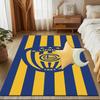 Luqueno Club Emblem Rug Game Carpet, Floor Mat for Bedroom Living Room Entryway Rug, Home Decor Idea Gift for Christmas Birthday