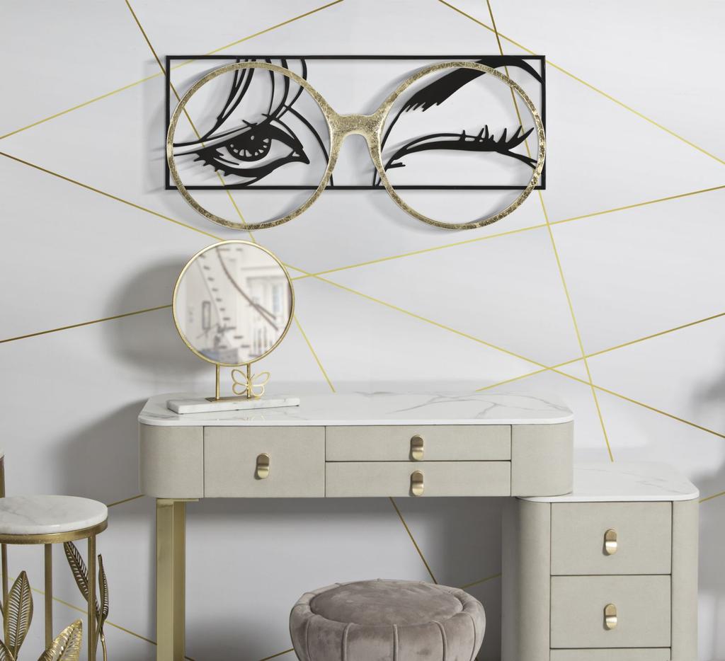 Iron Wall Panel Eyewear Cm 89,5X3,8X41,3