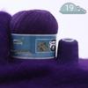 Mink Cashmere Yarn Balls, Medium Thickness, Long Hair, for Hand and Machine Knitting - DIY Yarn