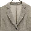 Leilian Made In Japan Short Sleeve Jacket 13 Gray Women Used