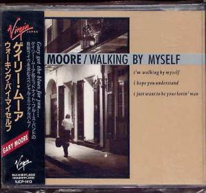 

CD GARY MOORE - Walking By Myself VJCP1413 Virgin 1990 Japan ObiRock Used