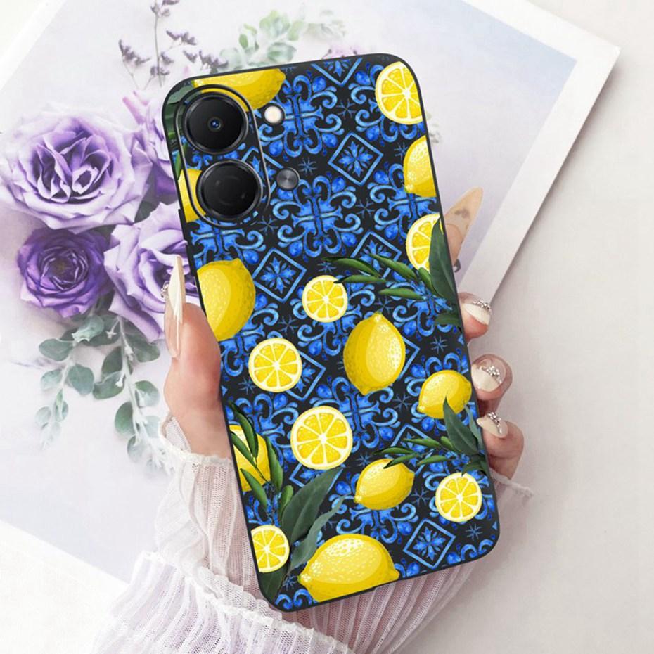 Cute Printing Phone Case For Tecno Spark GO 3 KN3 Soft Black Silicone TPU Cases For Tecno Spark Go3 Covers Bumpers