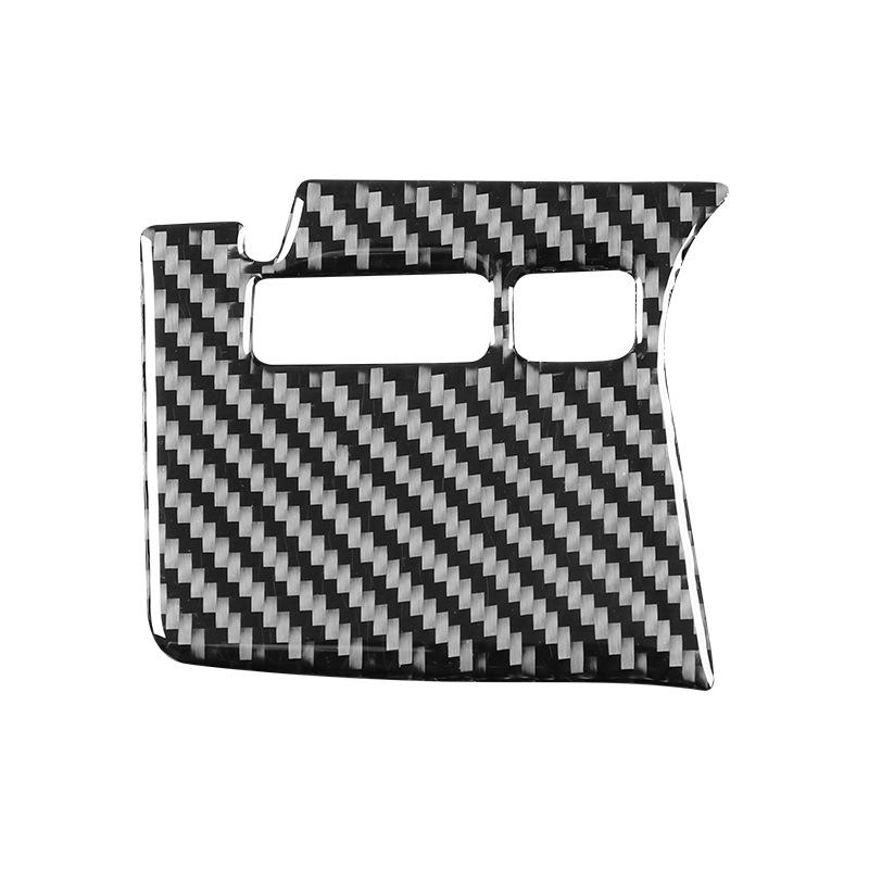 Carbon Fiber Interior Steering Wheel Left Button Trim for Lexus GS Models 2013-2019