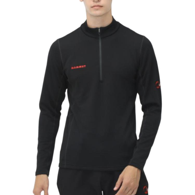 MAMMUT Aenergy ML T Shirt Men's Black 1016-01660