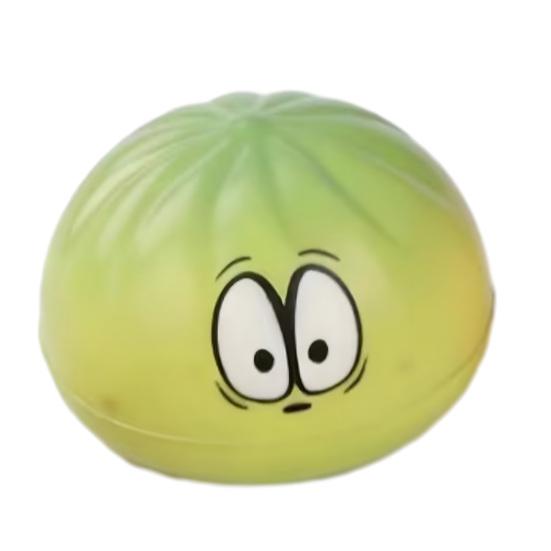 Steamed Bun Slow-Rising Squeeze Toy Soft PU Fidget for Stress Relief Cute Food-Themed Decompression Gadget for Kids Adults