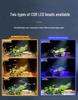 USB Mini LED Aquarium Light - Full Spectrum Algae Control, Tri-Color, Timer, Spotlight for Fish Tanks and Aquatic Plants