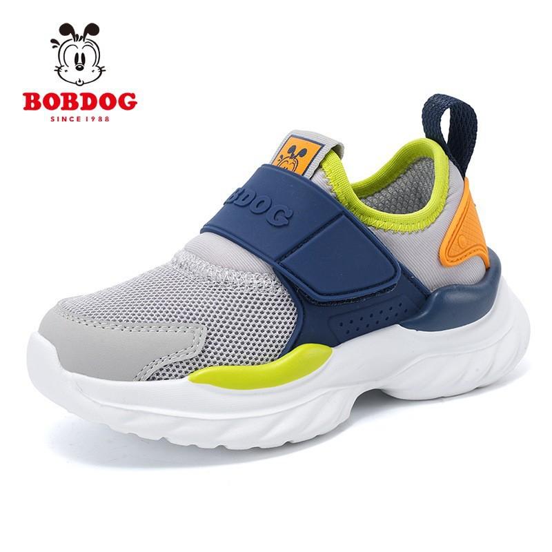 Bobdog Children's Shoes Boys 'shoes 2026 Mesh Breathable New Sneakers Step-on Running