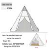 Shenbing Yeren Valley Outdoor Pyramid Camping Teepee Tent