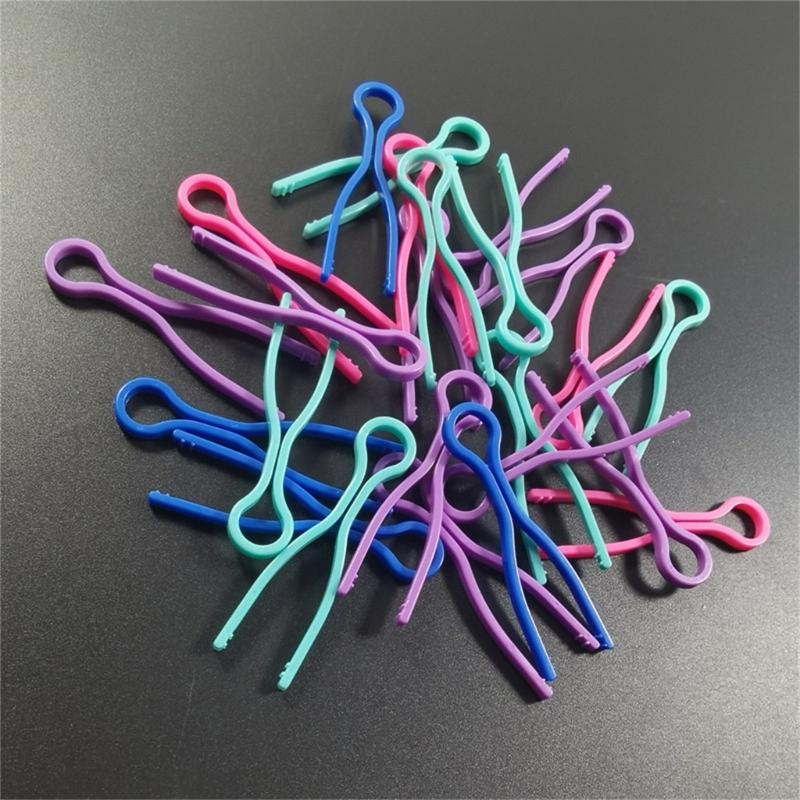 20Pieces Bobbin Clip Holder Spools Clamp Thread Buddies Clamps Bobbin Thread Organizers for Sewing Machine Accessories