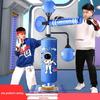 AIBEIJIAN Adult Freestanding Boxing Punching Bag & Speed Ball