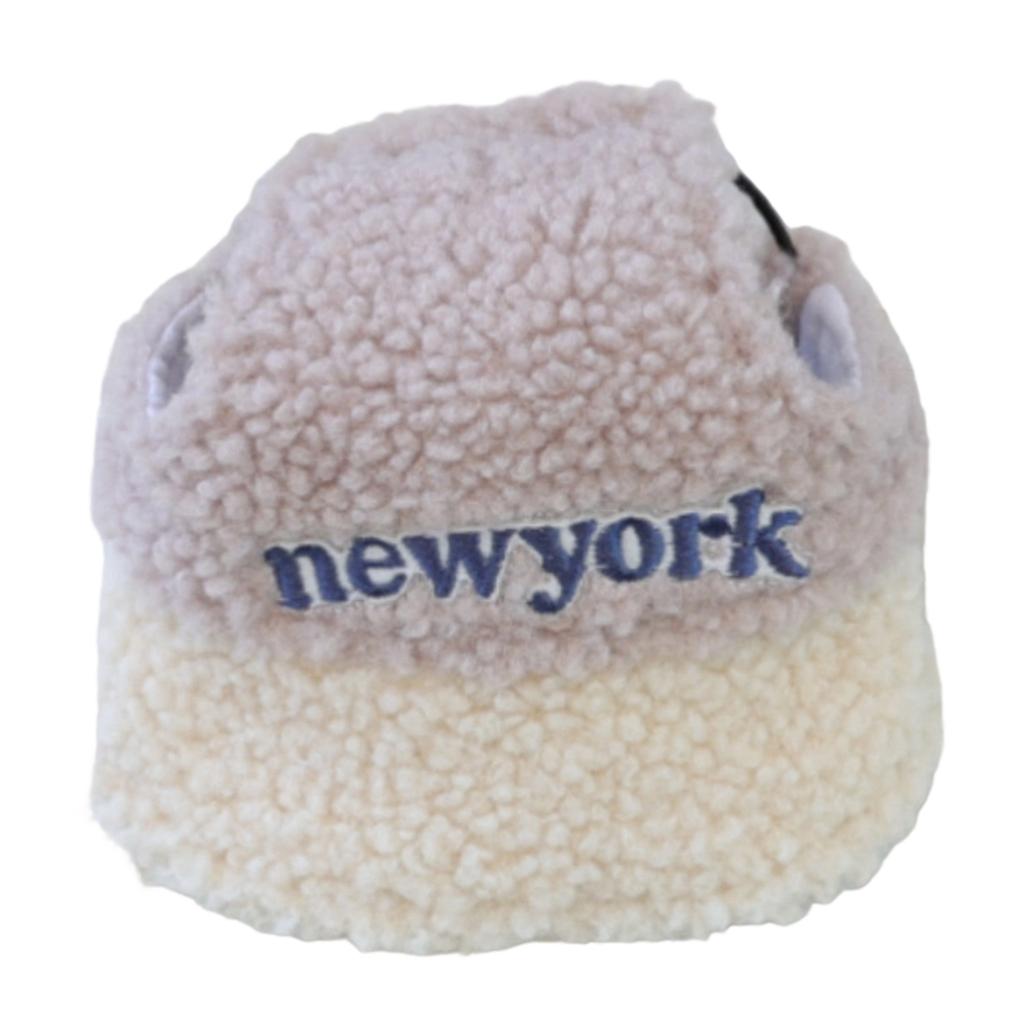 Lamb Fleece Warm Pet Hat Comfortable Baseball Hat Soft Breathable Pet Embroidery Hat for Puppies Small Doggy Cats