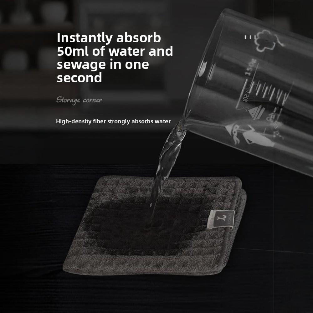 Durable Super Absorbent Dish Towel Household Kitchen Cleaner CoffeeBar Cleaning Cloth Barista Cleaning Tool Cleaning Cloth Towel
