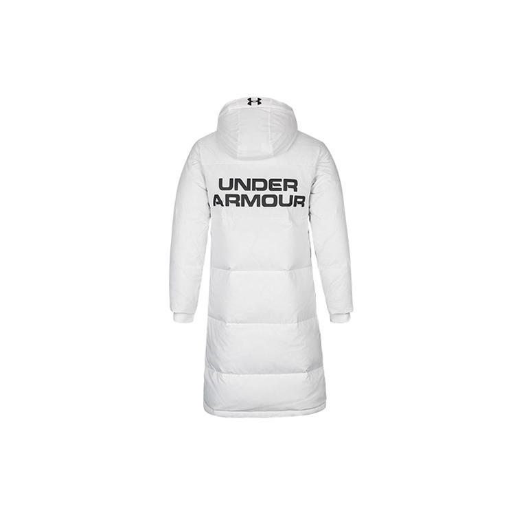 Мужские пуховики Under Armour Белые С капюшоном Умеренные Другие 1345057-100 S