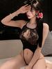 Erotic Sexy Lingerie Women Crotchless Sex Underwear Porn Babydoll Dress Hollow Hot Lace Sexy Bodysuit Exotic Costume Teddy Suit