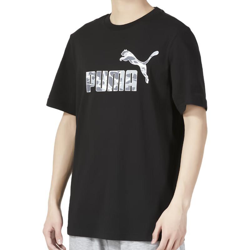PUMA Summer Splash Graphic T-Shirt 'Black' Men's 677125-01