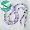 Crossbody Long  Beaded Mobile Phone Hanging Chain Phone Case Lanyard Anti-Loss Rope With Clip Bag Pendants For Iphone