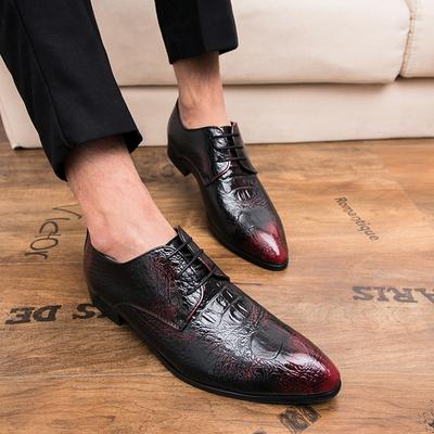 Scarpe uomo oxfords allacciate Classiche Punta Acuta Scarpe in Pelle Uomo Business Formale Uomo Scarpe in Pelle Basse Uomo Scarpe da Matrimonio