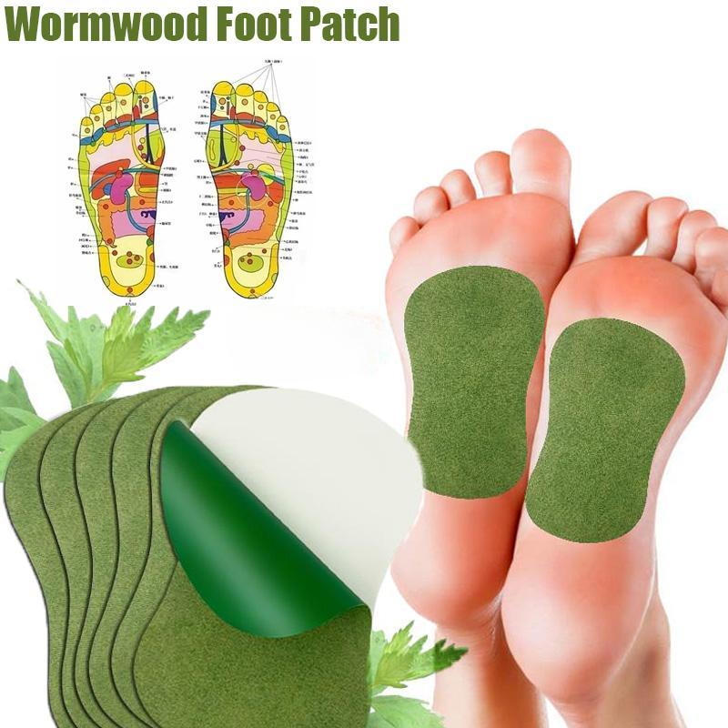 2-30PCS Wormwood Detox Foot Patches Health Body Pain Relieving Foot Patch Effective Improve Sleep Quality Organic Detox Beauty Feet Patch
