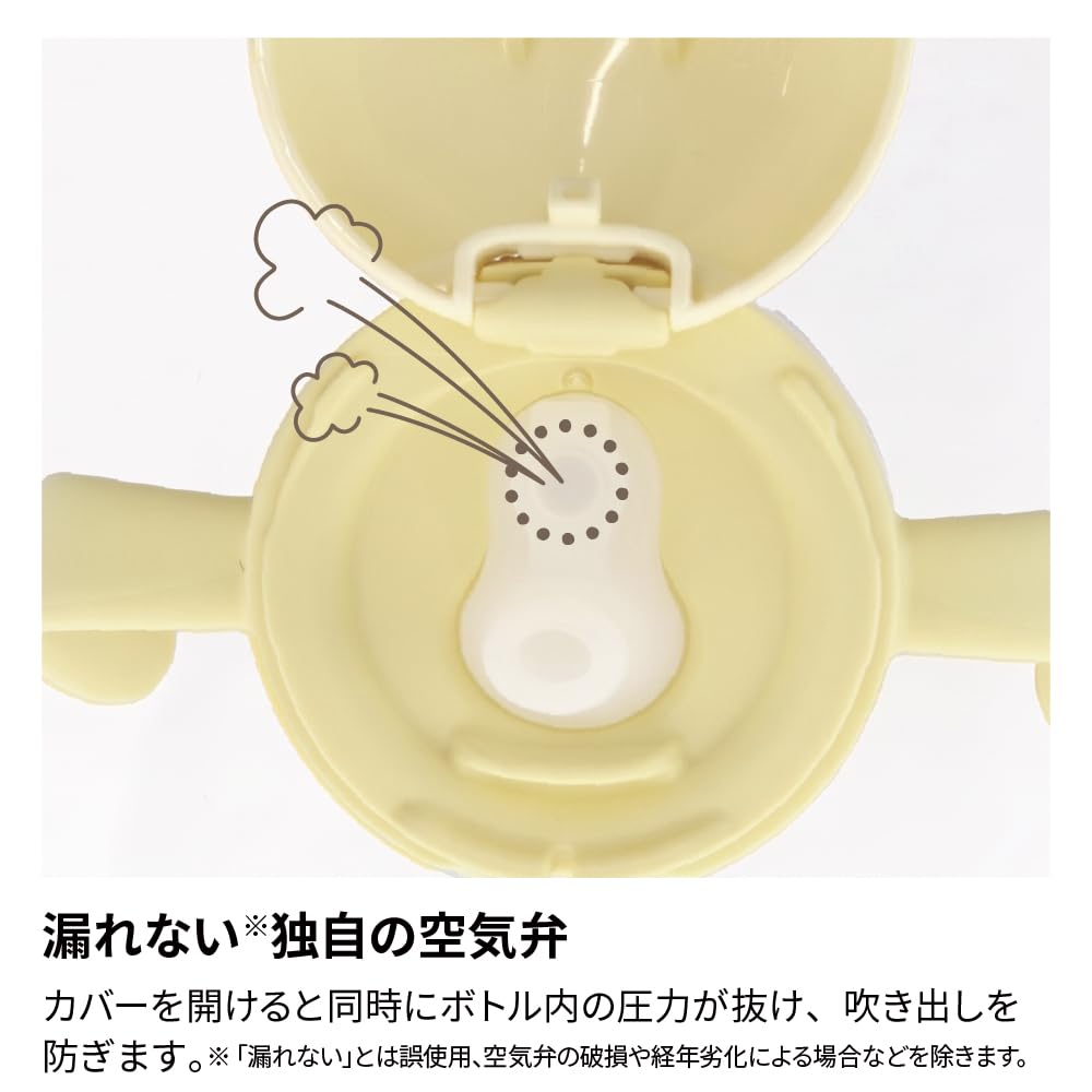 Richell Try Wide Straw Mug R Duck 270ml, Leak-Proof Spill-Proof Baby Sippy Cup, Polypropylene, Dishwasher & Boil Safe, for 5 Months and Up (120761)