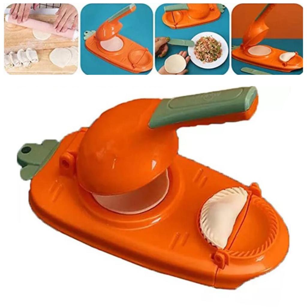 Dumpling Maker Ergonomic Portable Convenient Manual Dumpling Skin Making Tool for Home Kitchen