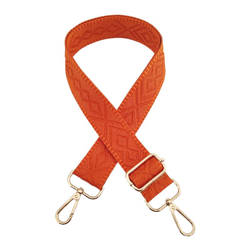 3,8 cm Diamantprydd Enfärgad Bred Axelrem/Axelremsväska för Väskor