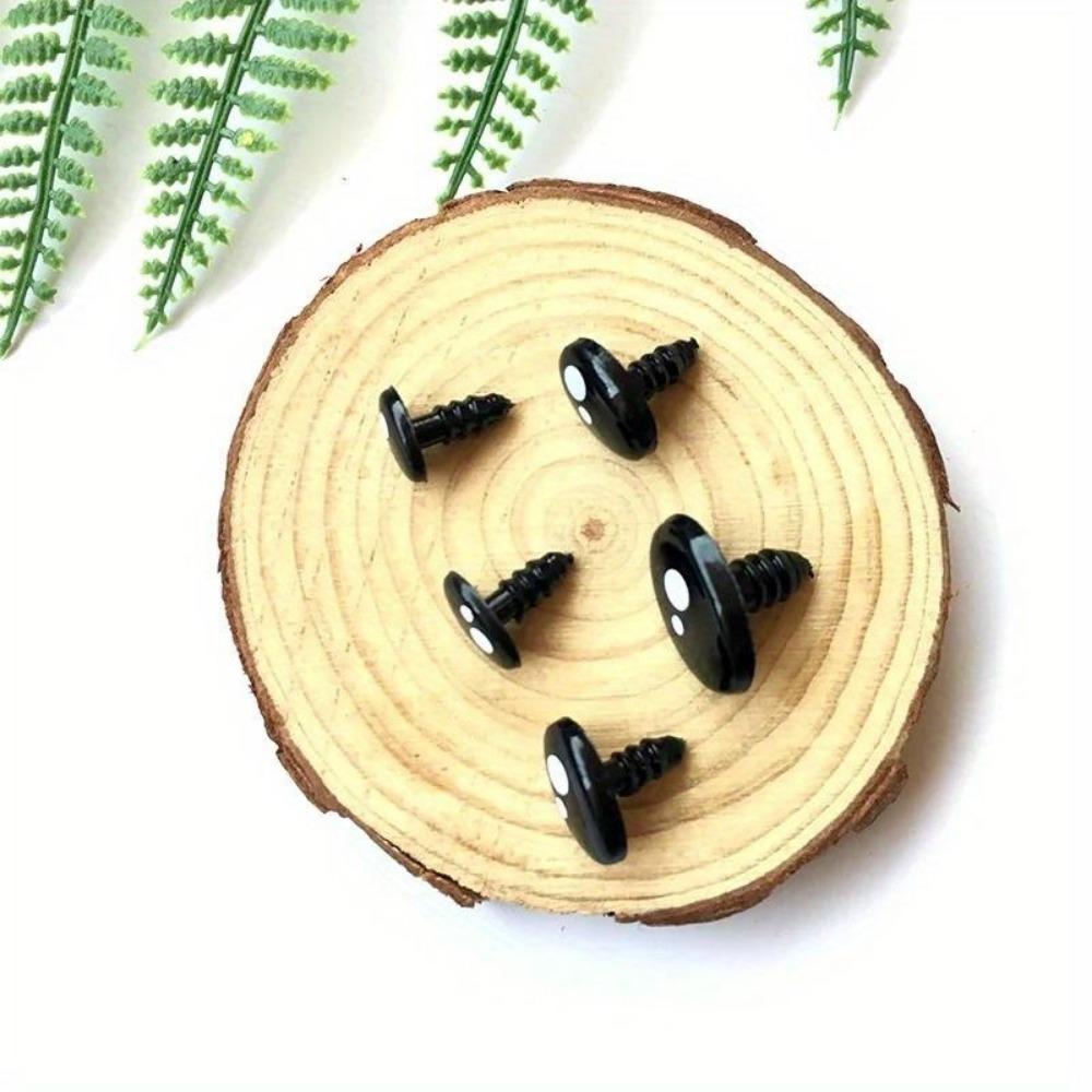 100Pcs/box Doll Eyes Cartoon Safety Eyes Nose Dolls Toys for Bear Stuffed Toys Animal Puppet Dolls Craft