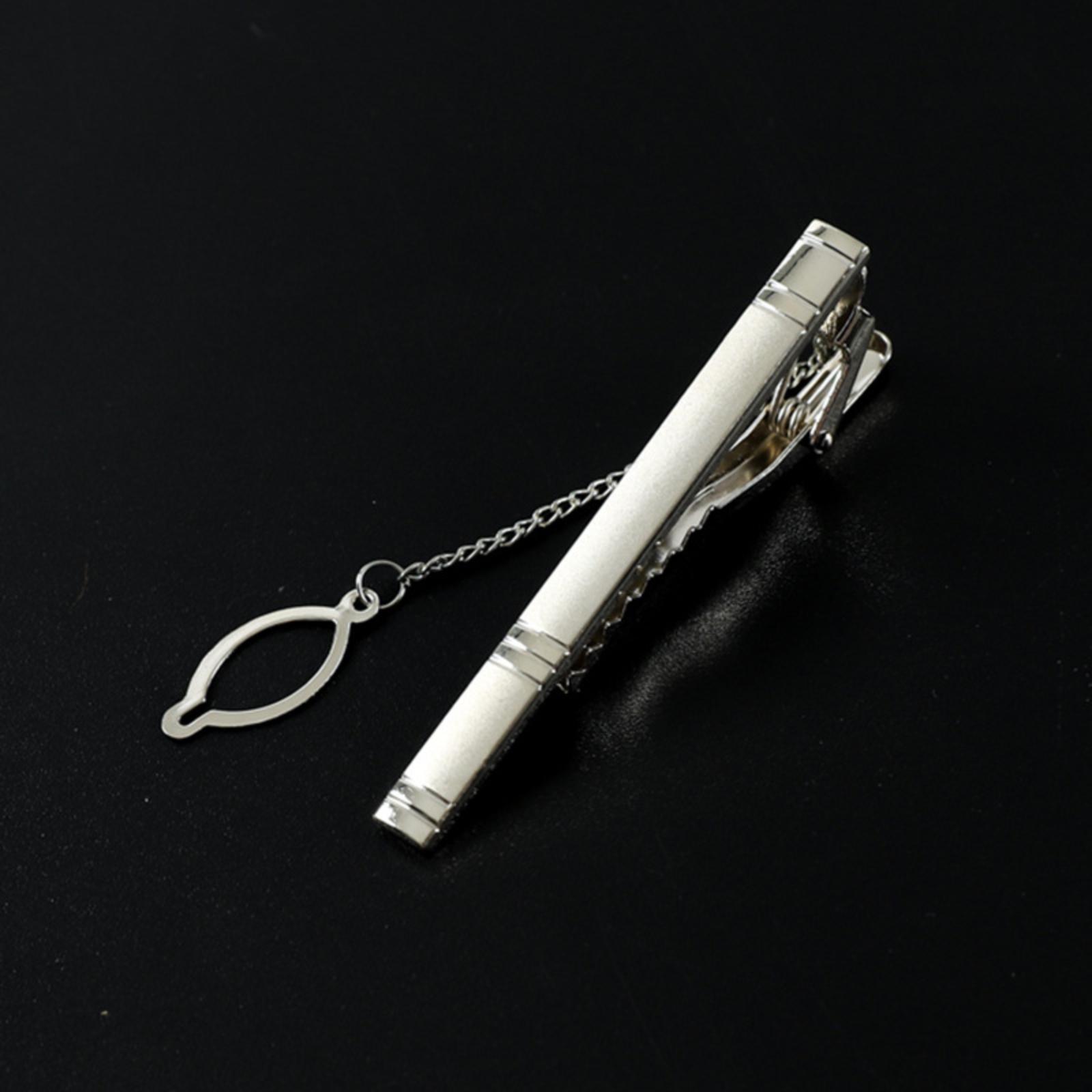 

Мужской геометрический зажим для галстука, персонализированный модный аксессуар для галстука One Size