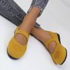 Women's Pointed Toe Flat Shoes Fashion New Knitted Slip-on Women's Casual Comfortable Breathable Ballet Flat Loafers