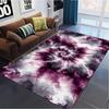 Tie-Dye Carpet Rug for Living Room Bedroom Home Sofa Decoration,Kids Play Non-slip Floor Mat