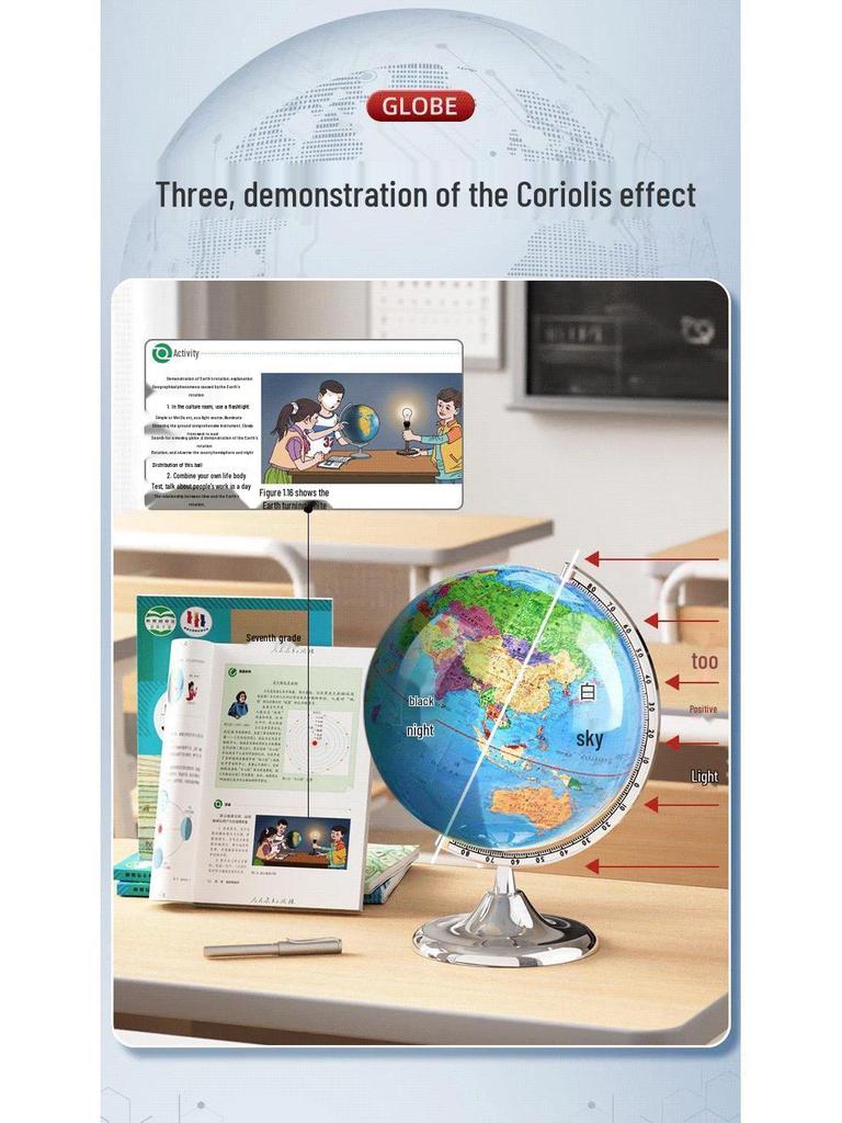 3D Magnetic Levitation Globe for Elementary and Junior High Students
