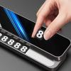 Accessorio Auto Adesivo Targa Parcheggio Temporaneo per Auto Cruscotto Auto Targa Numero di Telefono Targa Nascondi Numero di Telefono