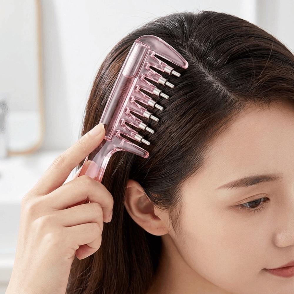 Wide-tooth Hair Firming Applicator Anti-Static Scalp Massage Comb Hairdressing Combs Male Beard
