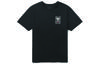T-Shirts Herren Schwarz Rundhals Mittlere Normale Passform VN0A48B2BLK